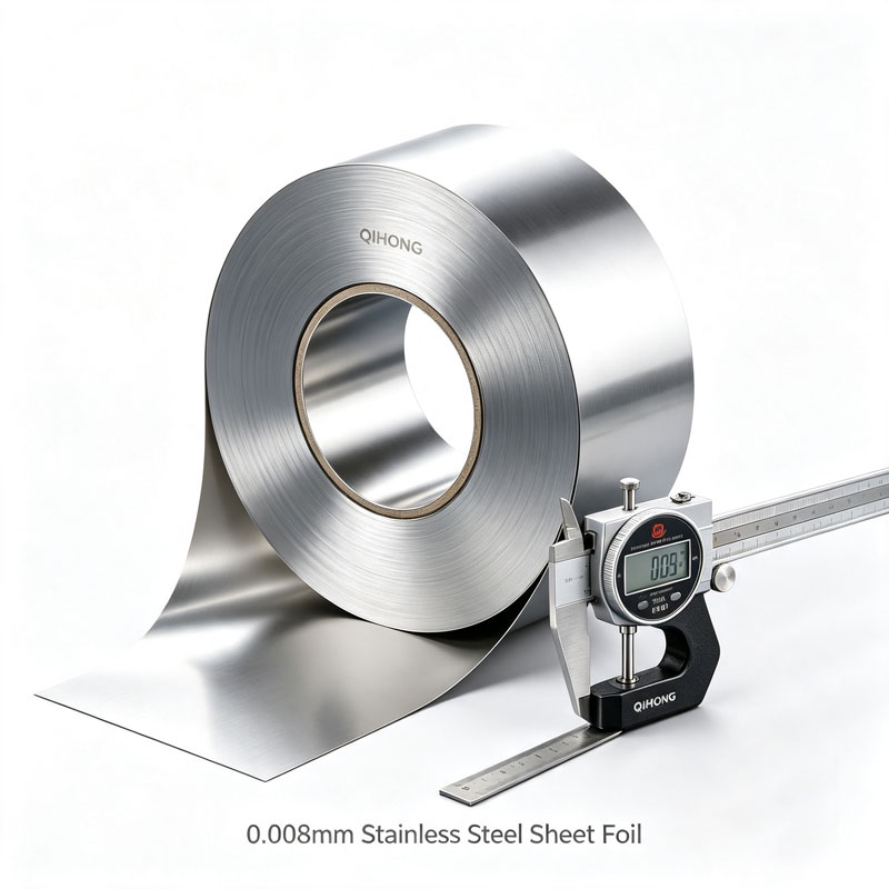 0.008mm 스테인레스 스틸 시트 포일